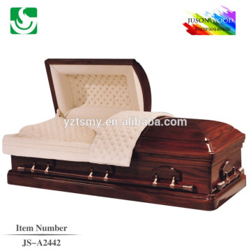 traditional1/2lid distribution American style casket lowering